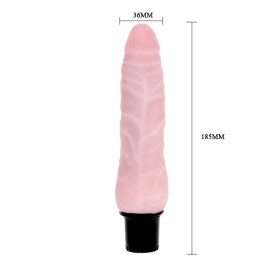 Roze vibrator od ekstra realističnog  materijala  BW 27001 -11